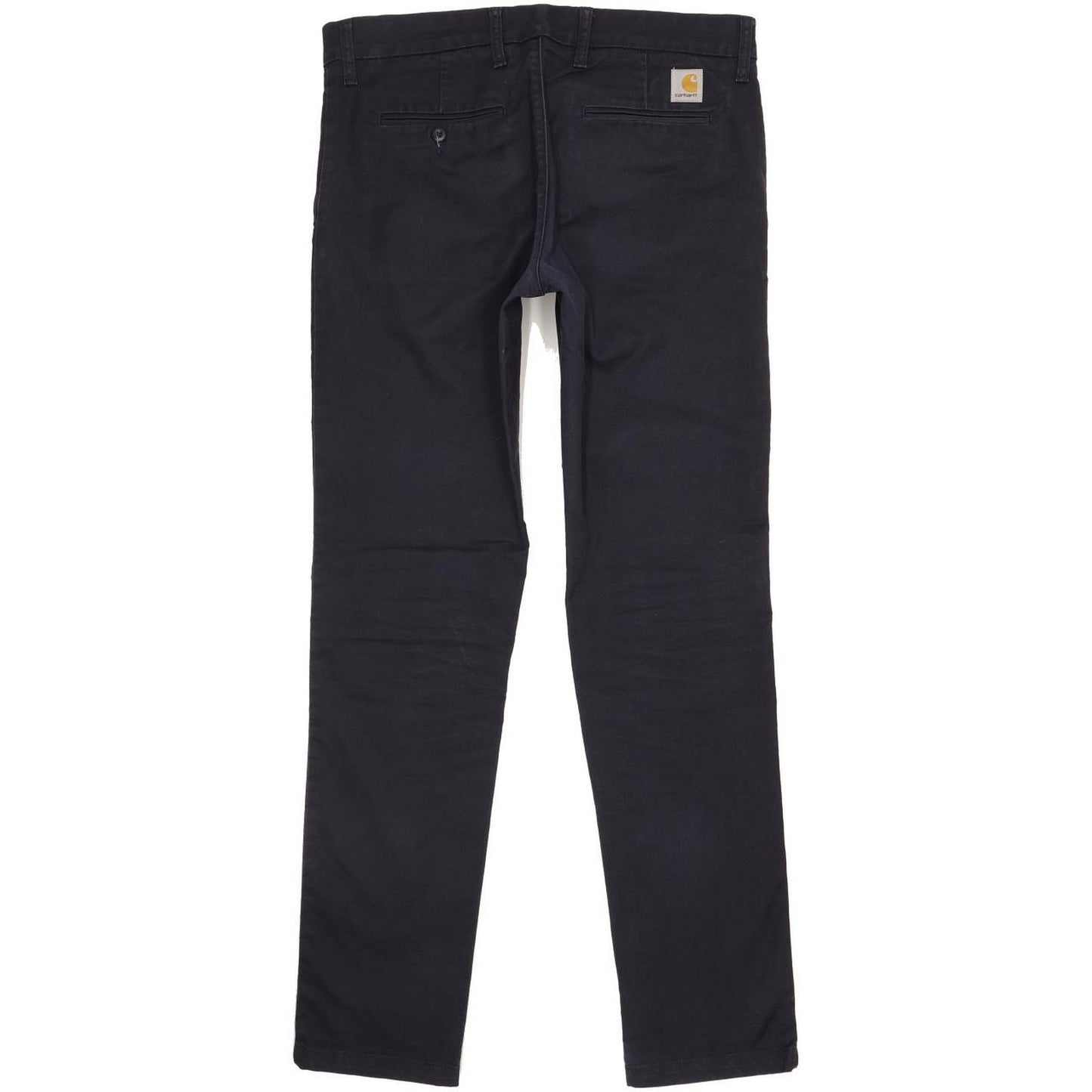 Carhartt Men Navy Straight Slim Stretch Jeans W34 L33