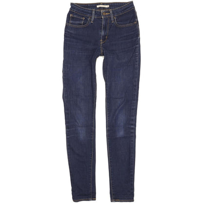 Levi's 721 Women Blue Skinny Slim Stretch Jeans W27 L31