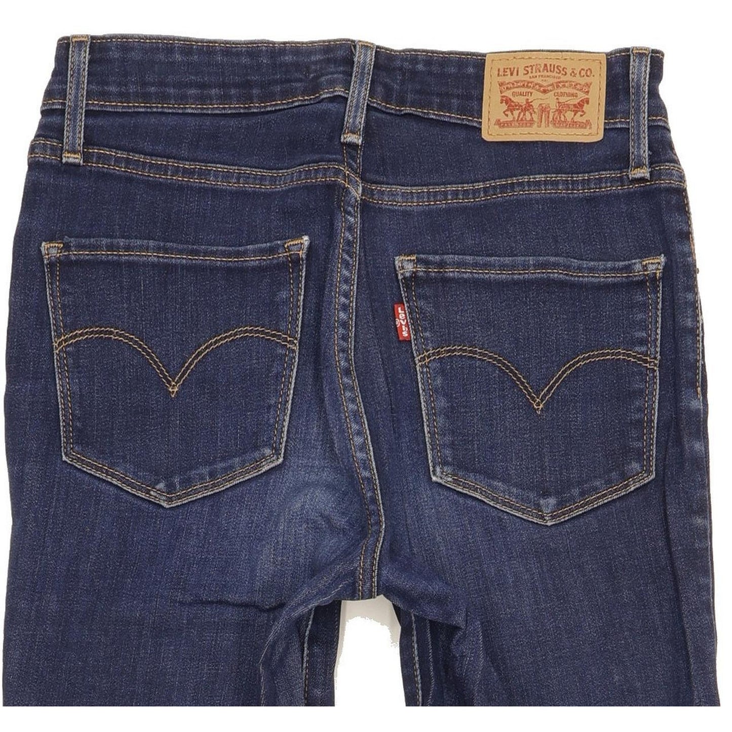 Levi's 721 Women Blue Skinny Slim Stretch Jeans W27 L31