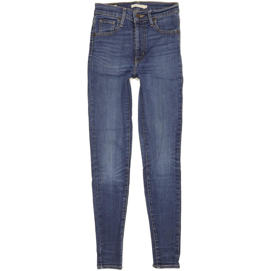 Levi's Mile Women Blue Skinny Slim Stretch Jeans W26 L29