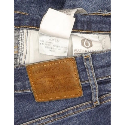 Levi's Mile Women Blue Skinny Slim Stretch Jeans W26 L29