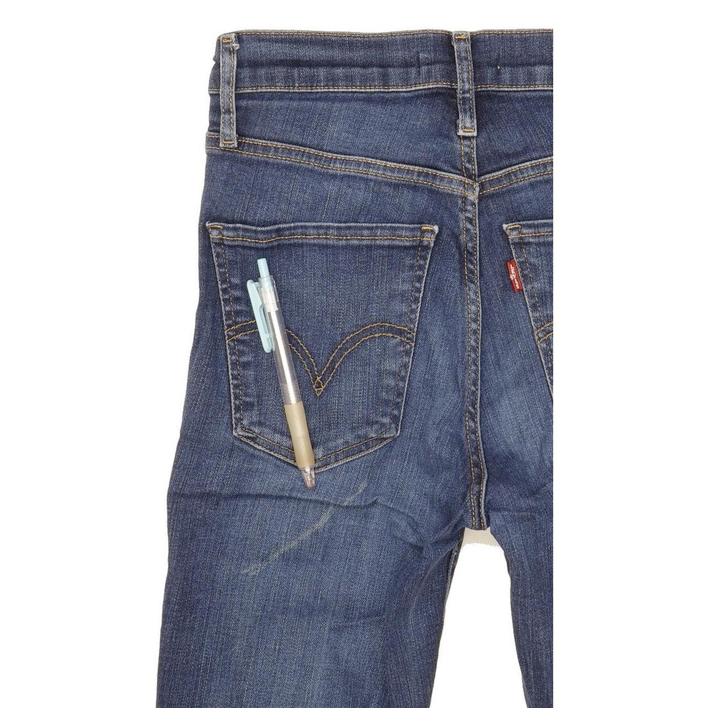 Levi's Mile Women Blue Skinny Slim Stretch Jeans W26 L29
