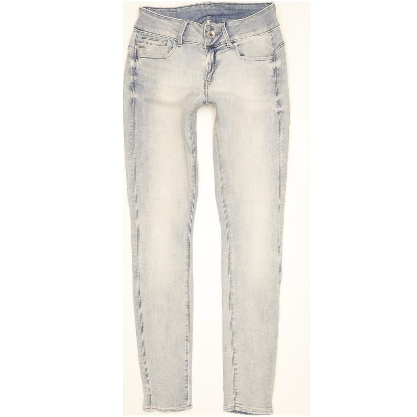 G-Star Women Blue Skinny Slim Stretch Jeans W26 L32
