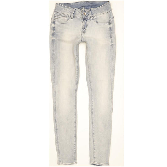 G-Star Women Blue Skinny Slim Stretch Jeans W26 L32