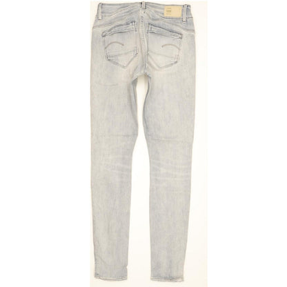 G-Star Women Blue Skinny Slim Stretch Jeans W26 L32