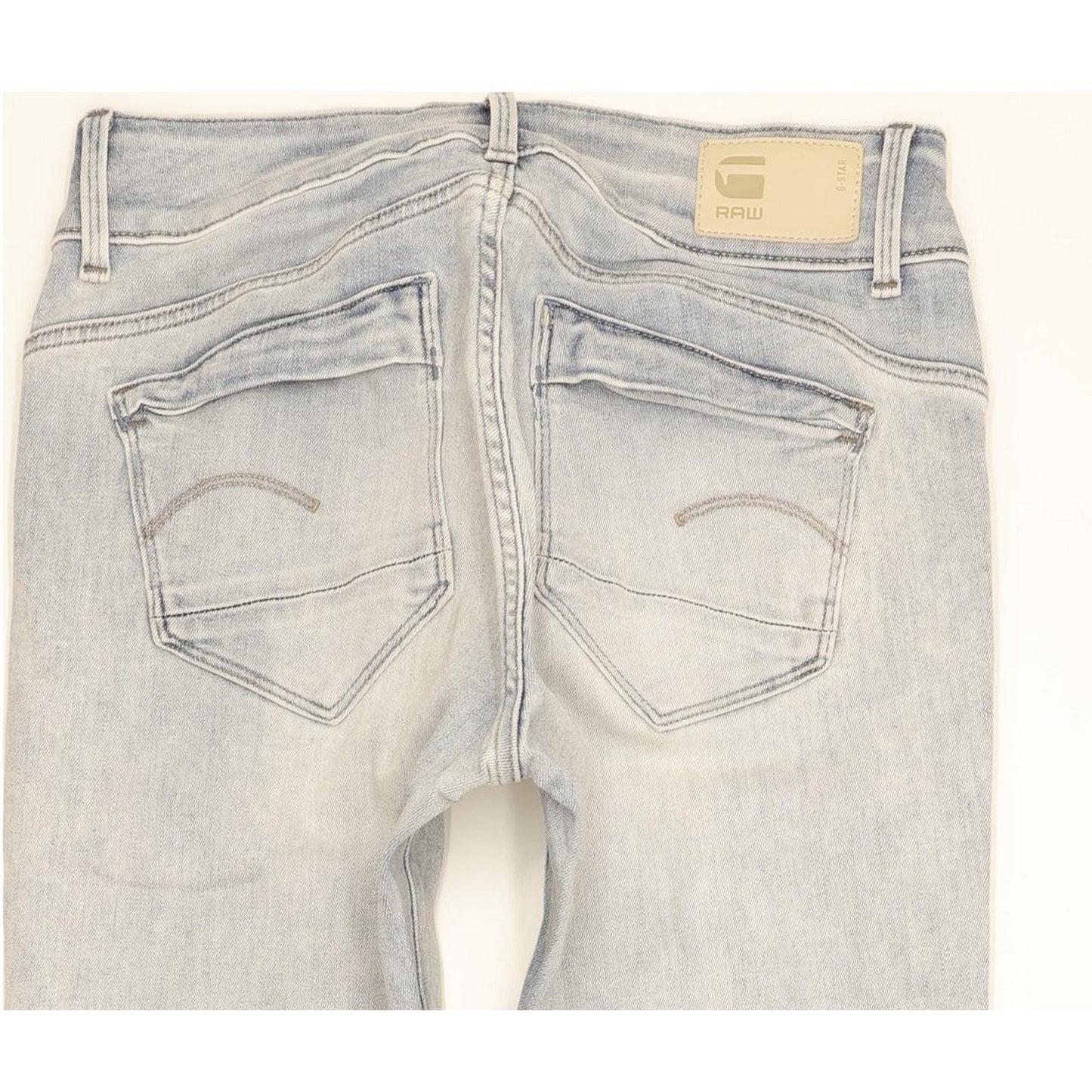 G-Star Women Blue Skinny Slim Stretch Jeans W26 L32
