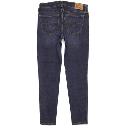 Levi's 710 Super Women Blue Skinny Slim Stretch Jeans W30 L27