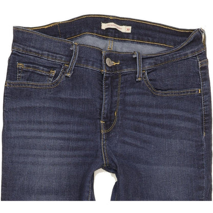 Levi's 710 Super Women Blue Skinny Slim Stretch Jeans W30 L27