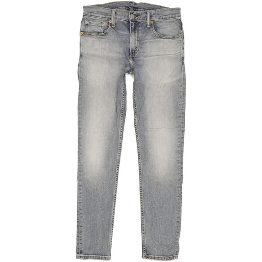 Levi's 512 Men Blue Tapered Slim Stretch Jeans W30 L30