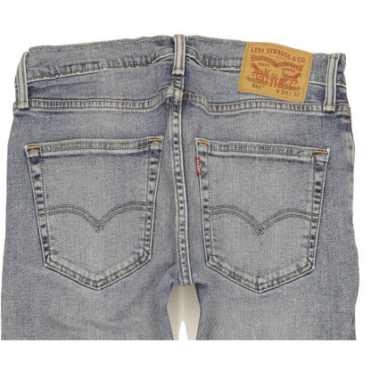 Levi's 512 Men Blue Tapered Slim Stretch Jeans W30 L30