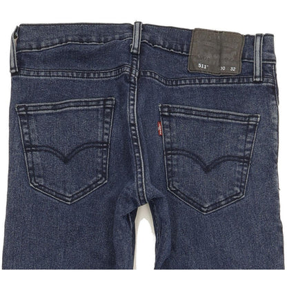 Levi's 511 Men Blue Straight Slim Stretch Jeans W30 L31