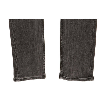 Lee Luke Men Black Skinny Slim Stretch Jeans W34 L33