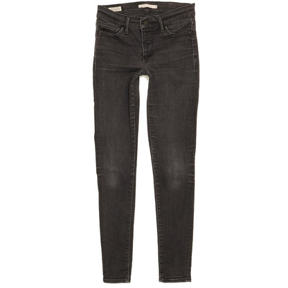 Levi's 310 Shaping Women Black Skinny Slim Stretch Jeans W26 L29