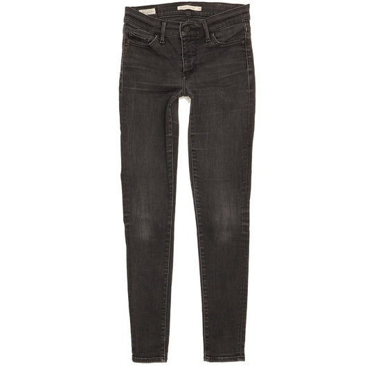 Levi's 310 Shaping Women Black Skinny Slim Stretch Jeans W26 L29