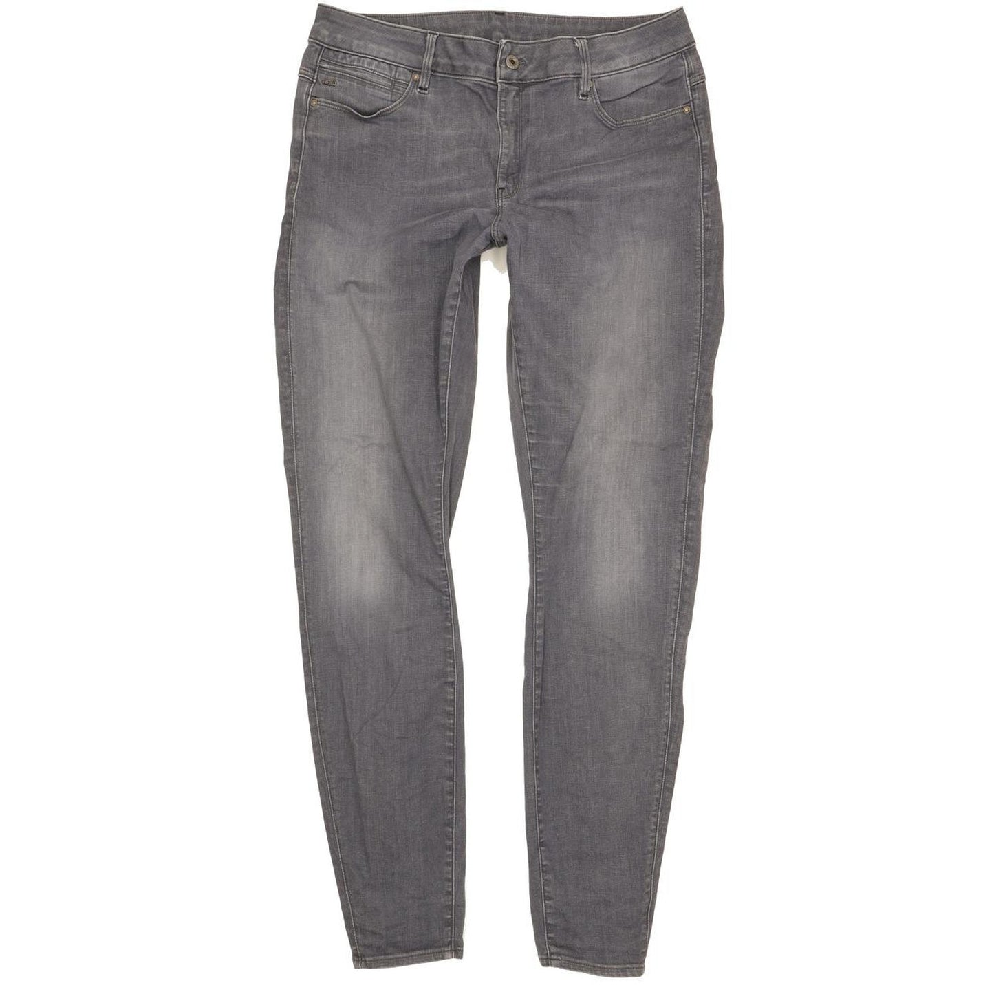 G-Star Shape High Women Grey Skinny Slim Stretch Jeans W35 L34