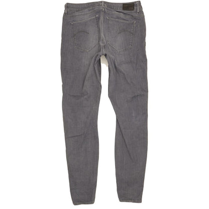 G-Star Shape High Women Grey Skinny Slim Stretch Jeans W35 L34