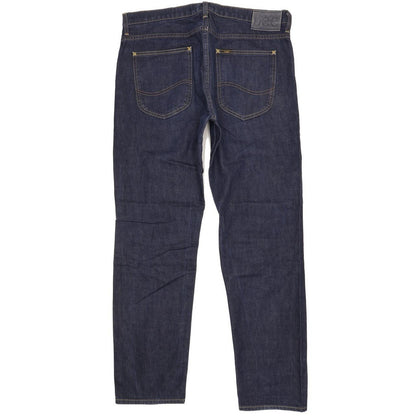 Lee Chase Men Blue Straight Slim Jeans W33 L31