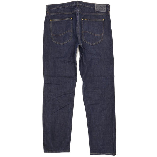 Lee Chase Men Blue Straight Slim Jeans W33 L31