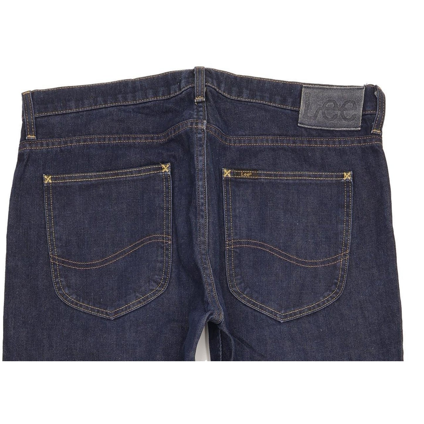 Lee Chase Men Blue Straight Slim Jeans W33 L31