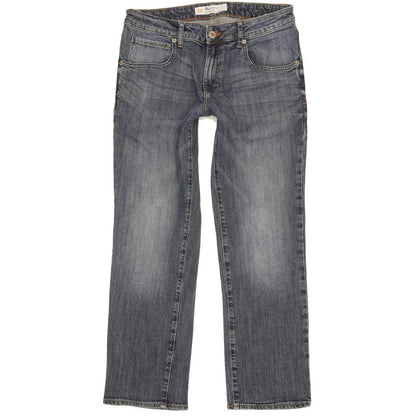 Lee Men Blue Straight Regular Stretch Jeans W32 L30