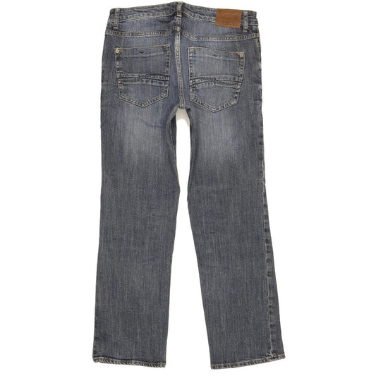 Lee Men Blue Straight Regular Stretch Jeans W32 L30