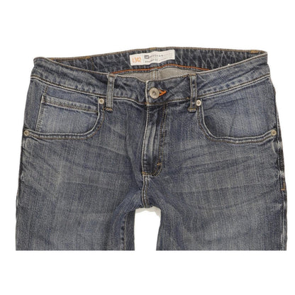 Lee Men Blue Straight Regular Stretch Jeans W32 L30