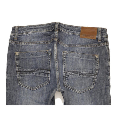 Lee Men Blue Straight Regular Stretch Jeans W32 L30
