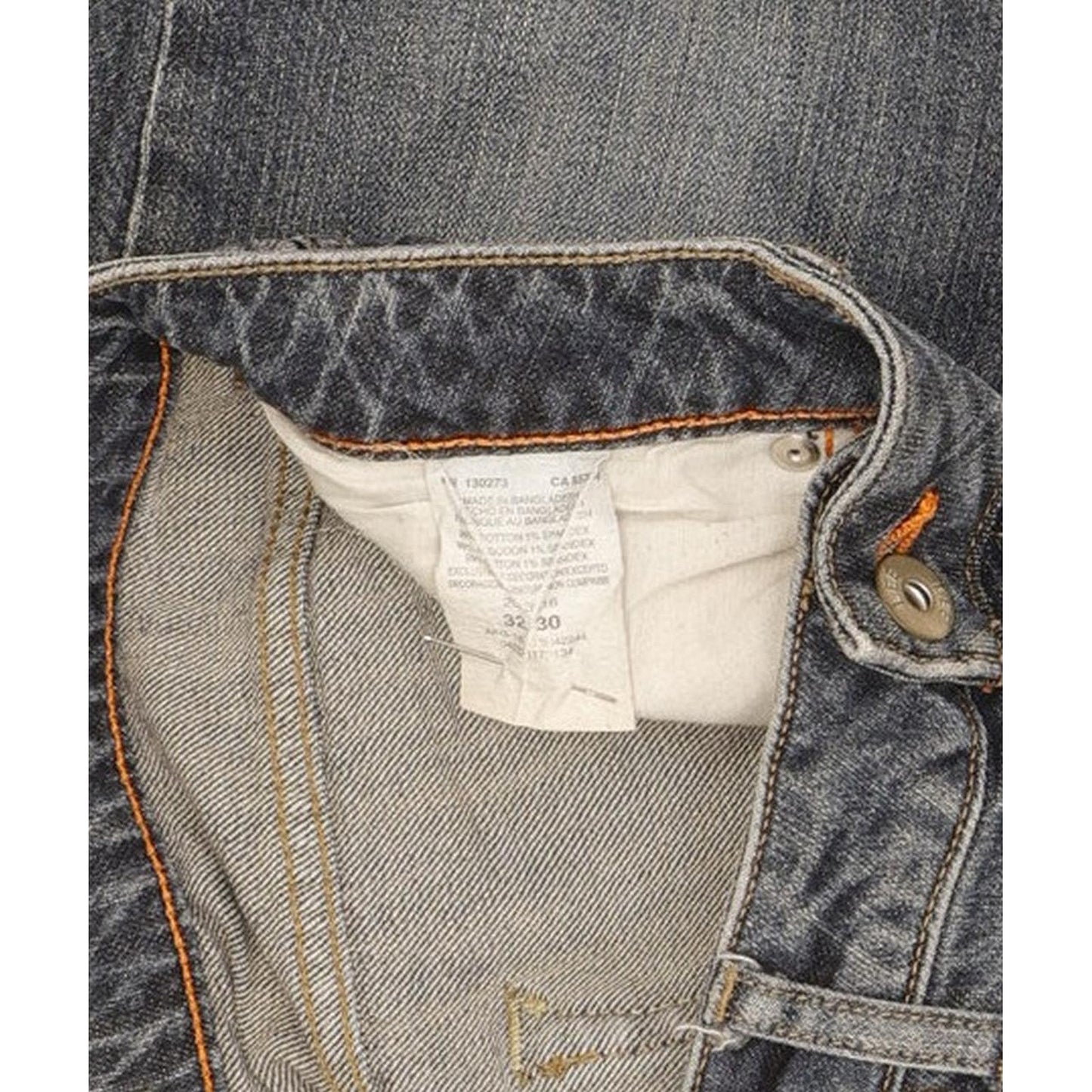 Lee Men Blue Straight Regular Stretch Jeans W32 L30