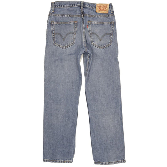 Levi's 505 Men Blue Straight Regular Jeans W32 L30