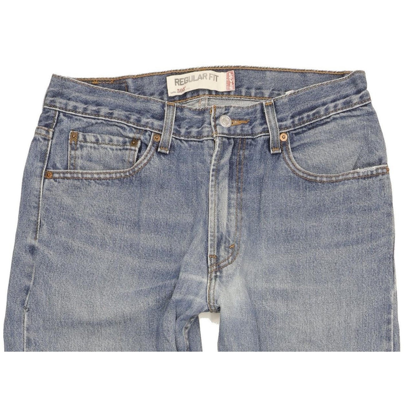Levi's 505 Men Blue Straight Regular Jeans W32 L30