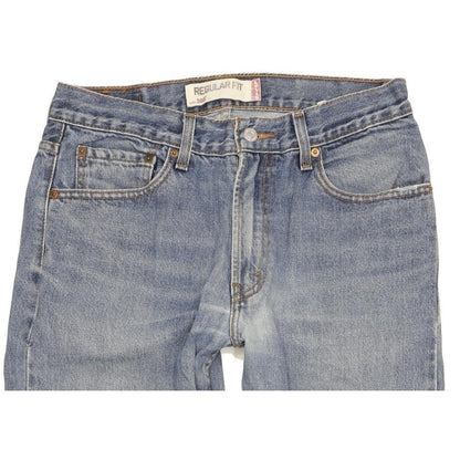 Levi's 505 Men Blue Straight Regular Jeans W32 L30