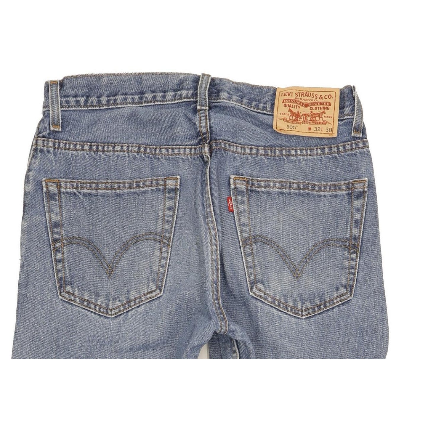 Levi's 505 Men Blue Straight Regular Jeans W32 L30