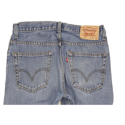 Levi's 505 Men Blue Straight Regular Jeans W32 L30