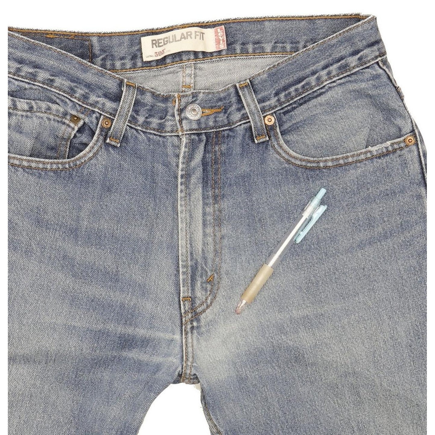 Levi's 505 Men Blue Straight Regular Jeans W32 L30