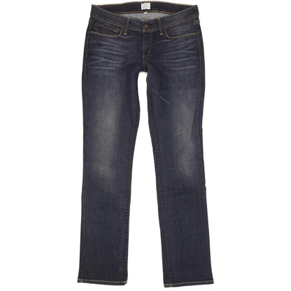 Levi's Demi Curve Women Blue Straight Slim Stretch Jeans W30 L34