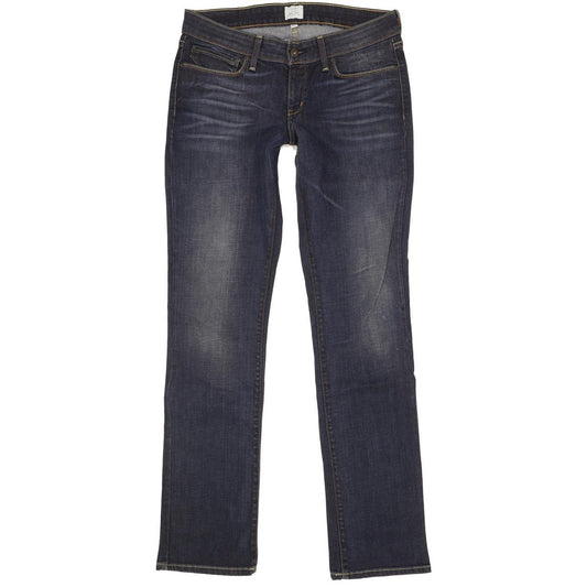 Levi's Demi Curve Women Blue Straight Slim Stretch Jeans W30 L34