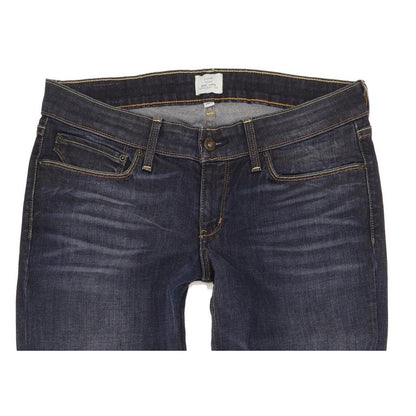 Levi's Demi Curve Women Blue Straight Slim Stretch Jeans W30 L34