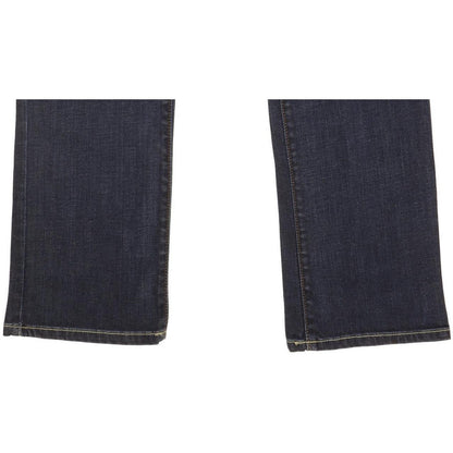 Levi's Demi Curve Women Blue Straight Slim Stretch Jeans W30 L34