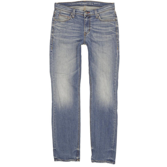 Mustang Vegas Men Blue Skinny Slim Stretch Jeans W31 L33