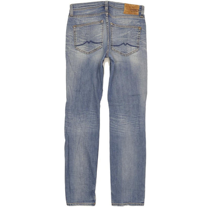 Mustang Vegas Men Blue Skinny Slim Stretch Jeans W31 L33