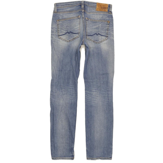 Mustang Vegas Men Blue Skinny Slim Stretch Jeans W31 L33