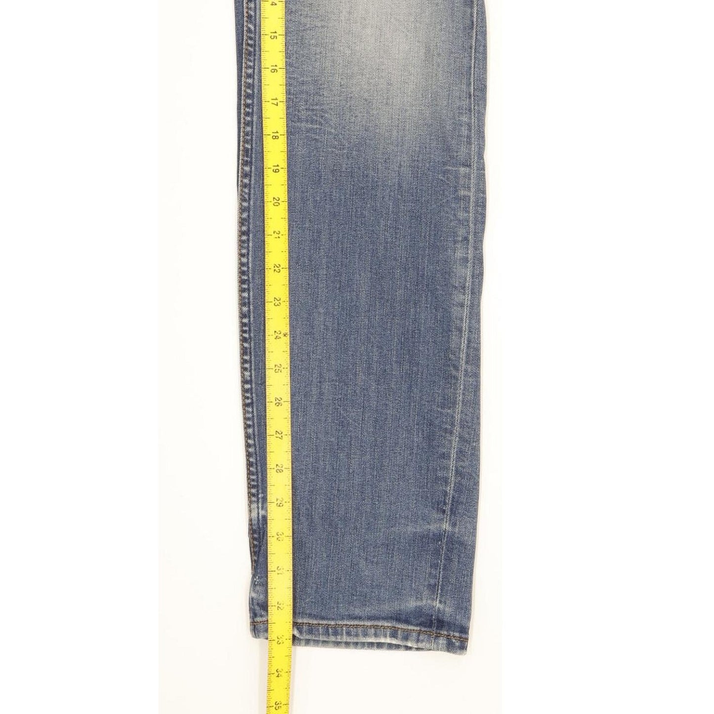 Mustang Vegas Men Blue Skinny Slim Stretch Jeans W31 L33