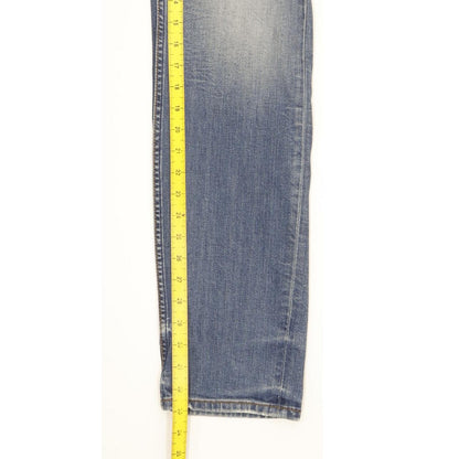 Mustang Vegas Men Blue Skinny Slim Stretch Jeans W31 L33