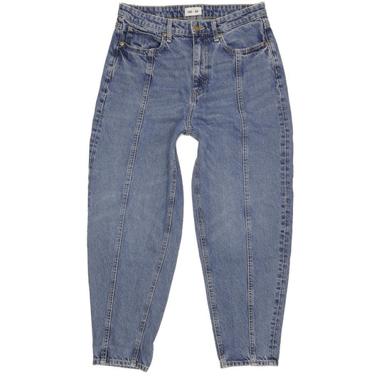 Lee H&M Blue Tapered Relaxed Jeans High Waisted W30 L30