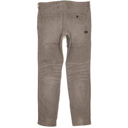 G-Star Bronson Women Grey Tapered Slim Stretch Jeans W34 L34