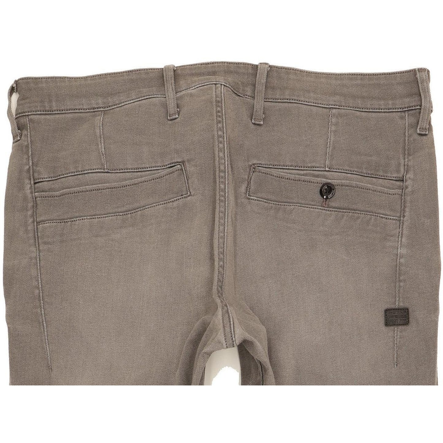 G-Star Bronson Women Grey Tapered Slim Stretch Jeans W34 L34
