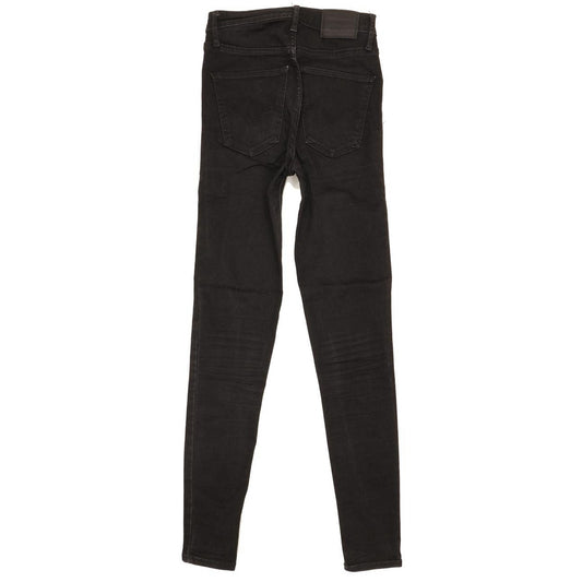 Levi's Mile Women Black Skinny Slim Stretch Jeans W24 L30