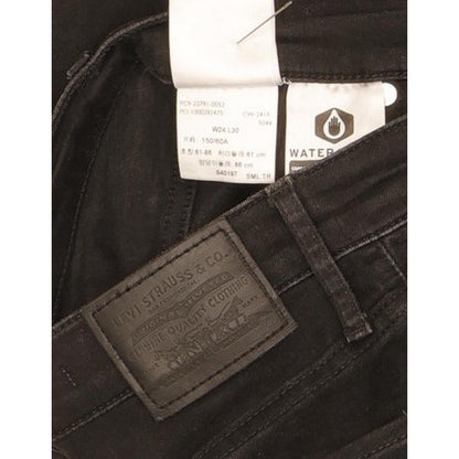Levi's Mile Women Black Skinny Slim Stretch Jeans W24 L30