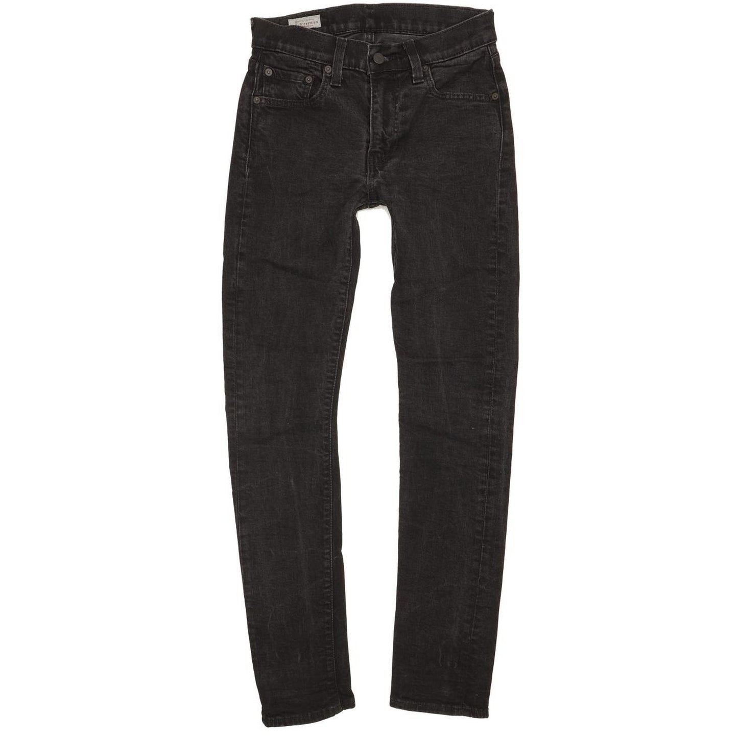 Levi's 519 Men Black Skinny Slim Stretch Jeans W29 L30