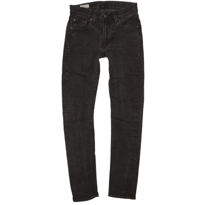 Levi's 519 Men Black Skinny Slim Stretch Jeans W29 L30